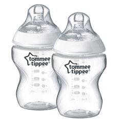 Набор бутылочек Tommee Tippee медленный поток 2 шт. 260 мл, 1шт.