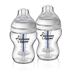 Набор бутылочек для кормления Tommee Tippee медленный поток 2 шт. 260 мл, 1шт.