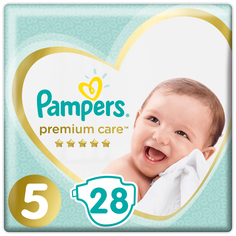 Подгузники Pampers Premium Care Junior 5 (11-16 кг) 28 шт., 1шт.