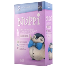 Молочные смеси Nuppi Nuppi 2 (с 6 до 12 месяцев) 350 г, 1шт.