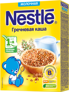 Каша Nestle Nestlé Молочная гречневая (с 4 месяцев) 220 г, 1шт.