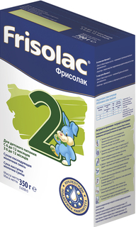 Молочная смесь Friso Фрисолак 2 с 6 мес. 350 г, 1шт.