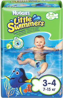 Подгузники Huggies Little Swimmers 7-15 кг, 1шт.