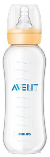 Бутылочка для кормления Philips AVENT Standard с силиконовой соской 6 мес.+, 280 мл., 1шт.