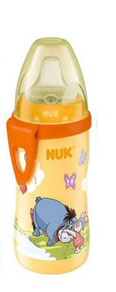 Бутылочка-поильник Nuk Disney Active Cup с силиконовой насадкой 12 мес+, 300 мл., 1шт.