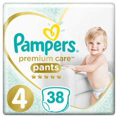 Трусики-подгузники Pampers Premium Care Pants Maxi 4 (9-15 кг) 38 шт., 1шт.