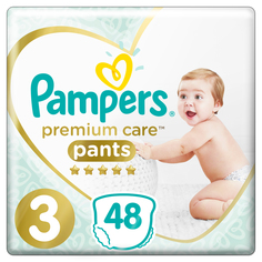 Трусики-подгузники Pampers Premium Care Pants Midi 3 (6-11 кг) 48 шт., 1шт.