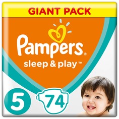 Подгузники Pampers Sleep&Play 5 (11-18 кг.) 74 шт., 1шт.