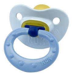 Пустышка Nuk Soft ортодонтическая из латекса с 6 мес., 1шт.