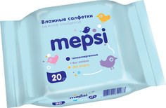 Влажные салфетки для малышей Mepsi Влажные салфетки Mepsi 20 шт., 1шт.