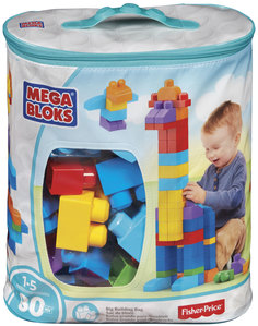 Конструктор Mega Bloks First Builders CYP72 80 деталей, 1шт.