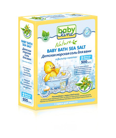 Соль Babyline Для ванны с чередой 500 г, 1шт.