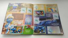 Альбом для наклеек Panini Смурфики. Затерянная деревня, 1шт.