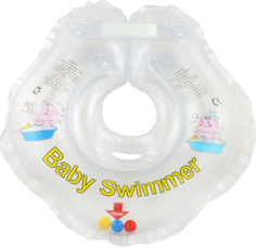 Baby Swimmer Надувной круг на шею для купания 0-24 мес. (3-12 кг), 1шт.