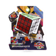 Игрушка-головоломка Наша игрушка КубиКубс: Куб 6,2 см, 1шт.