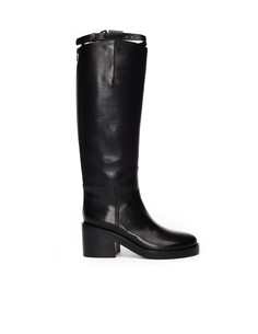 Черные сапоги на каблуке Ann Demeulemeester