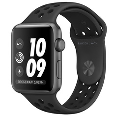 Смарт-часы Apple Watch S3 Nike+ 42mm SpaceGrey Al/Black Sport Band