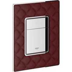 Кнопка смыва Grohe Skate Cosmopolitan с простроченной кожаной поверхностью (38913XM0)