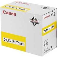 Kартридж Canon Тонер C-EXV21 Yellow (0455B002)