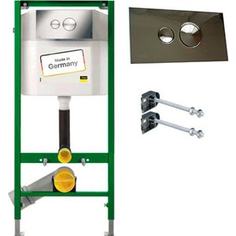 Инсталляция для унитаза Viega Eco Standard Set 3 в 1 606688 с кнопкой 596323 с уголками (713386)