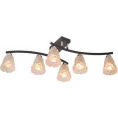 Люстра IDLamp 217/6PF-Blackchrome