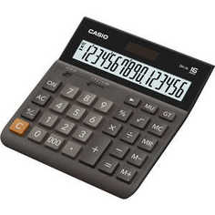 Калькулятор Casio DH-16 коричневый/черный
