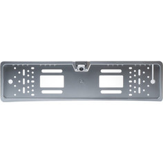 Камера заднего вида Blackview UC-77 Silver LED+ (рамка под номерной знак со светодиодной подсветкой)