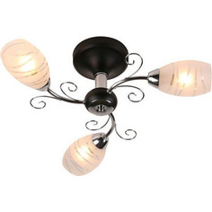 Потолочная люстра IDLamp 846/3PF-Blackchrome