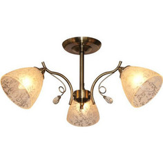 Потолочная люстра IDLamp 852/3PF-Oldbronze