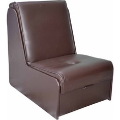 Кресло-кровать Mebel Ars Аккорд №2 - экокожа (шоколад)