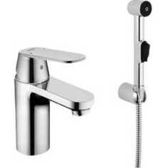 Смеситель для раковины Grohe Eurosmart Cosmopolitan с гигиеническим душем (23125000)