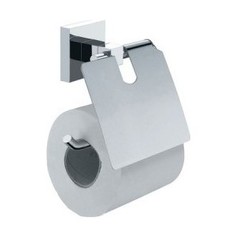 Держатель туалетной бумаги Fixsen Metra с крышкой (FX-11110)
