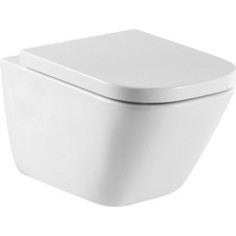 Унитаз подвесной Roca Gap Clean Rim с сиденьем микролифт (34647L000, 801472004)