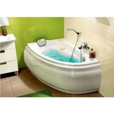 Акриловая ванна Cersanit Joanna 150x95 см, левая, белая (P-WA-JOANNA*150-L)