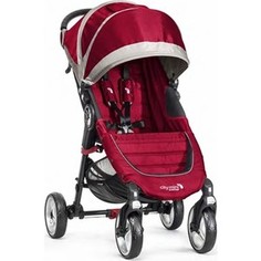 Коляска прогулочная Baby Jogger City Mini Single 4 wheel (красно-серый) ВО10236