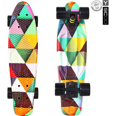 Скейтборд RT 401G-T Fishskateboard Print 22 винил 56,6х15 с сумкой Triddent
