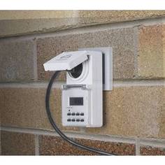 Розетка-таймер Elektrostandard TMH-E-6 16A x1 IP44 Белый 4690389032431