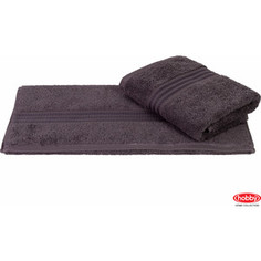 Полотенце Hobby home collection Rainbow 70x140 см темно-серый (1501000579)