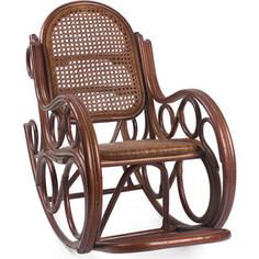 Кресло-качалка Мебель Импэкс Novo МИ с подушкой коньяк
