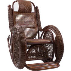 Кресло-качалка Мебель Импэкс Twist Alexa с подушкой коньяк