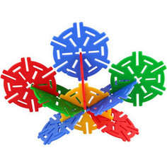 Конструктор Pilsan Magic Circles 60 деталей в пластиковой коробке (03-257)