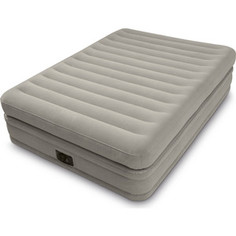 Надувная кровать Intex 64446 Prime Comfort Elevated Airbed 152х203х51см, встроенный насос 220V