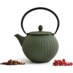 Заварочный чайник чугунный 1.3 л BergHOFF Studio зеленый (1107118)