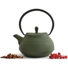 Заварочный чайник чугунный 1.1 л BergHOFF Studio зеленый (1107113)