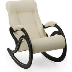 Кресло-качалка Мебель Импэкс МИ Модель 7 венге, обивка Dundi 112