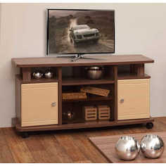 Тумба для радиоаппаратуры ОЛМЕКО Виста-13 ясень шимо темный/клен азия