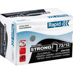 Скобы для степлера Rapid 12мм тип 73 5000шт SuperStrong (24890800)