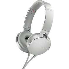 Наушники Sony MDR-XB550AP white