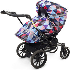 Дождевик для прогулочной коляски Tullsa Diamond multi 83714