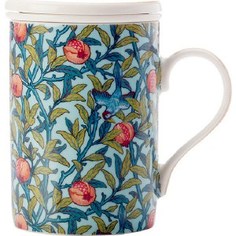 Заварочная кружка с крышкой и ситечком Maxwell & Williams Птицы и гранат (MW637-DX0032)